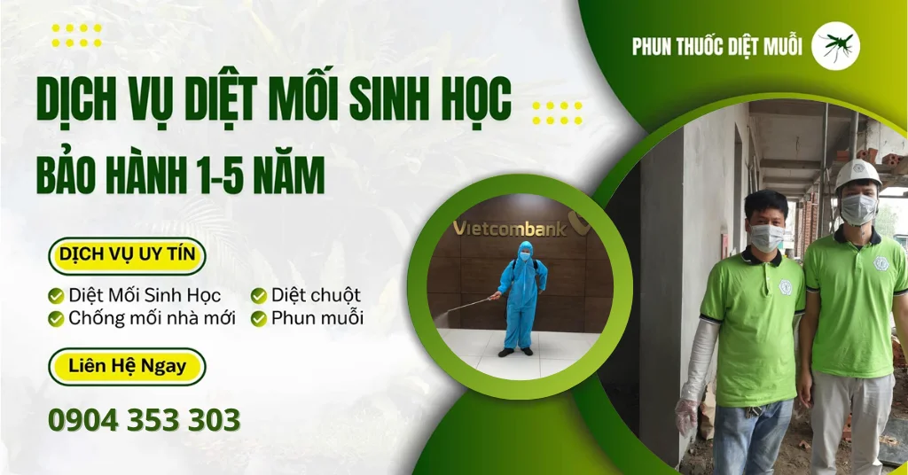 Liên hệ dịch vụ diệt mối sinh học