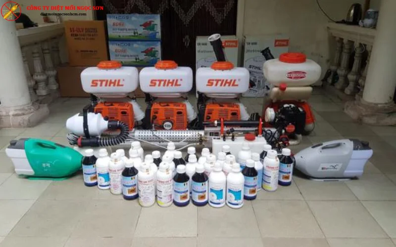 Công nghệ phun hiện đại - thuốc diệt muỗi an toàn